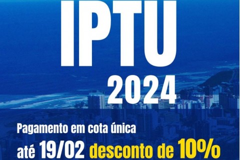 Pagamento do IPTU com desconto termina dia 19 em Torres